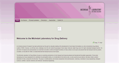 Desktop Screenshot of michniaklab.org